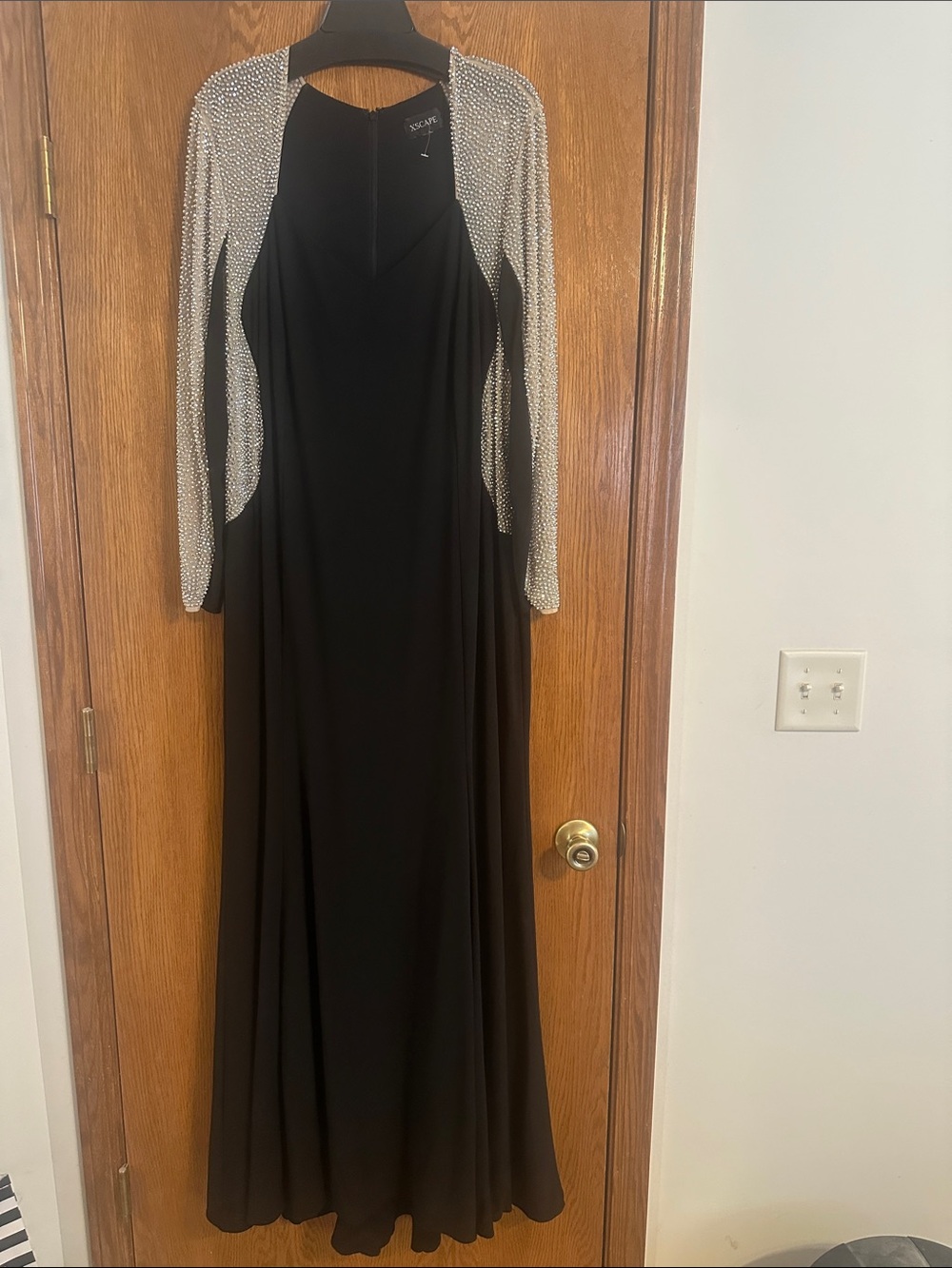 Elegant Black Evening Gown by Escape